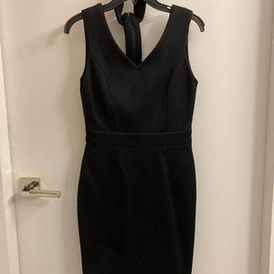 Christian Siriano Black Sleeveless Dress Size 6